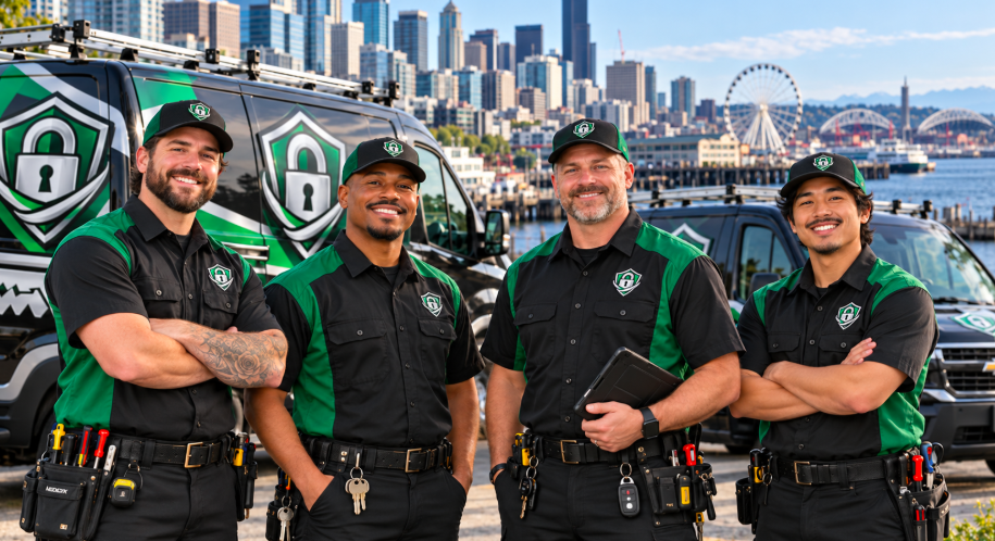 seattle lock and doors locksmith technicians